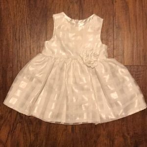 Infant white American Princess Dress with bloomers